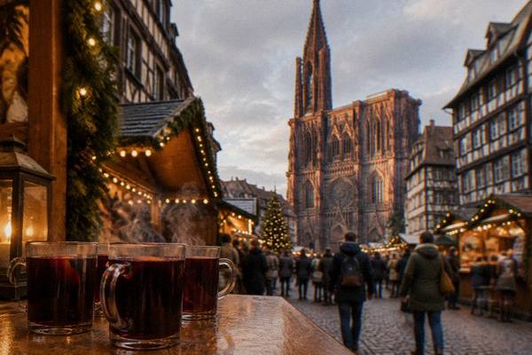 Mulled Wine, Markets by Night, Strasbourg