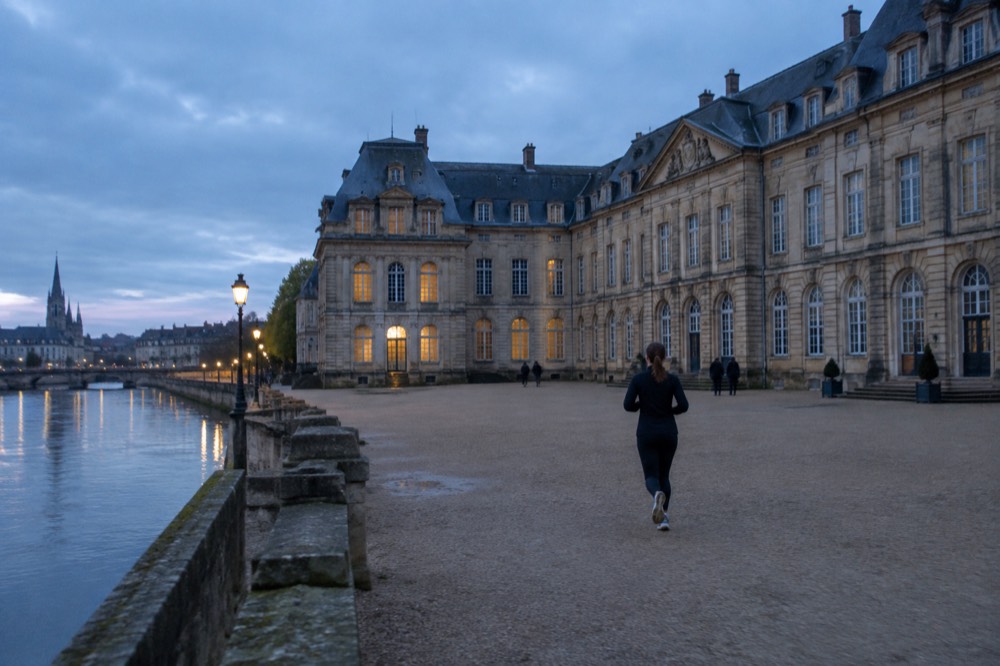 The courtyard of the Palais Rohan in Strasbourg